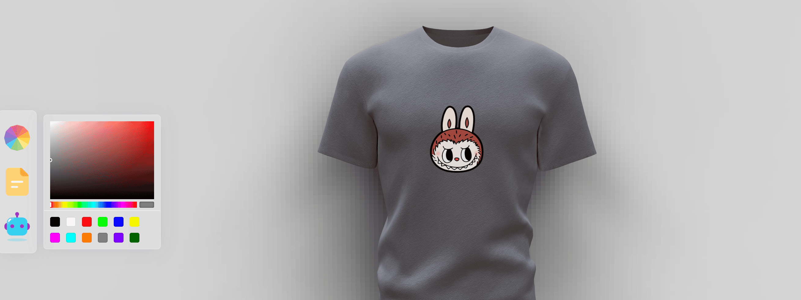 3D T-Shirt Customizer
